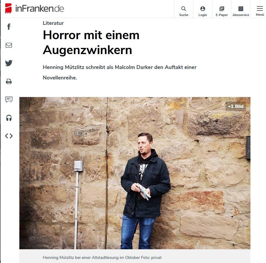 Henning Mützlitz Sorrowville Malcolm Darker