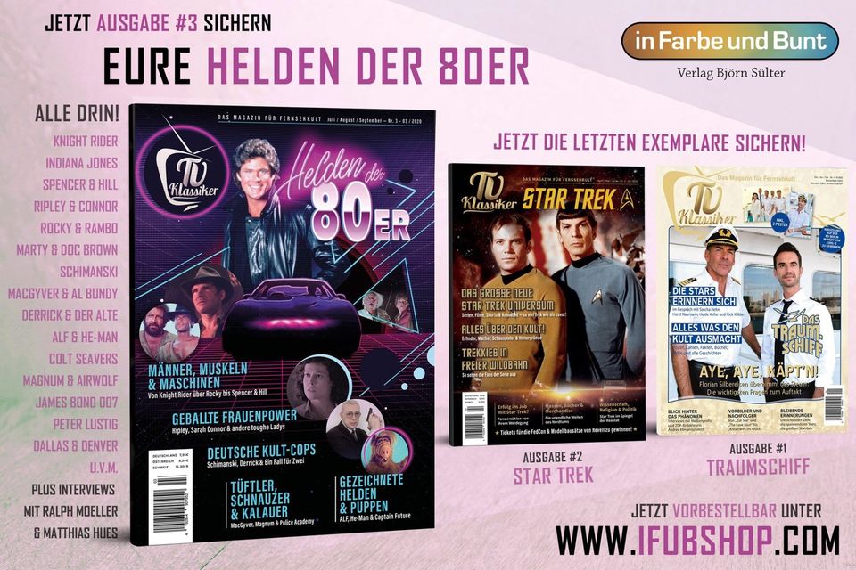 TV-Klassiker Star Trek Helden der 80er Henning Mützlitz
