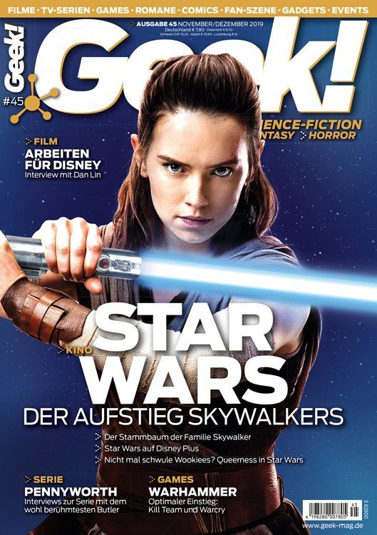 Geek 45 Star Wars Der Aufstieg Skywalkers Panini Comics