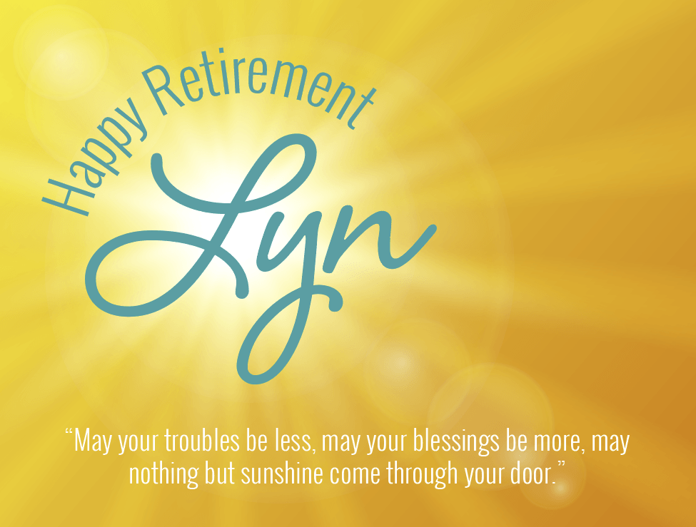 The Enfield Group Inc Property Management Consultants celebrate Lyn Kendall's retirement party.