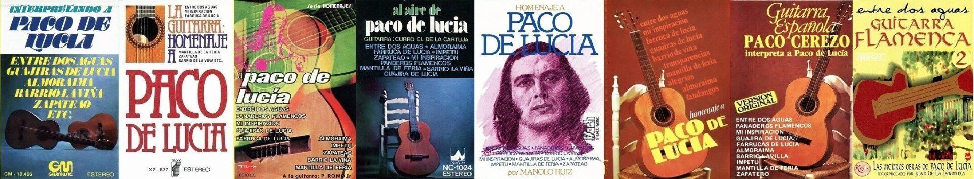Paco de Lucia Homage/Interpretations albums
