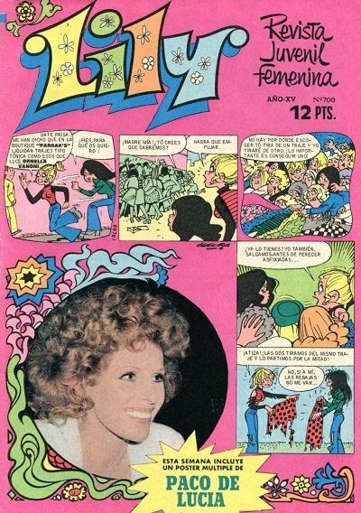 Lily No. 700 - Revista Juvenil Femenina con Paco de Lucia
