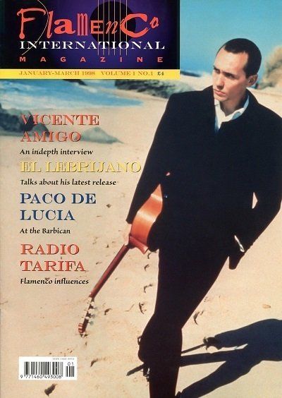 Flamenco International Magazine - Vicente Amigo cover
