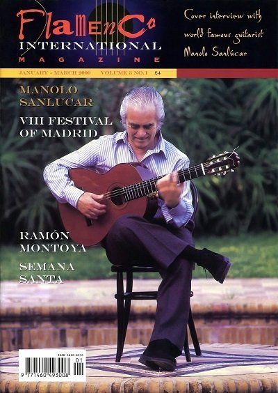 Flamenco International Magazine - Manolo Sanlucar cover