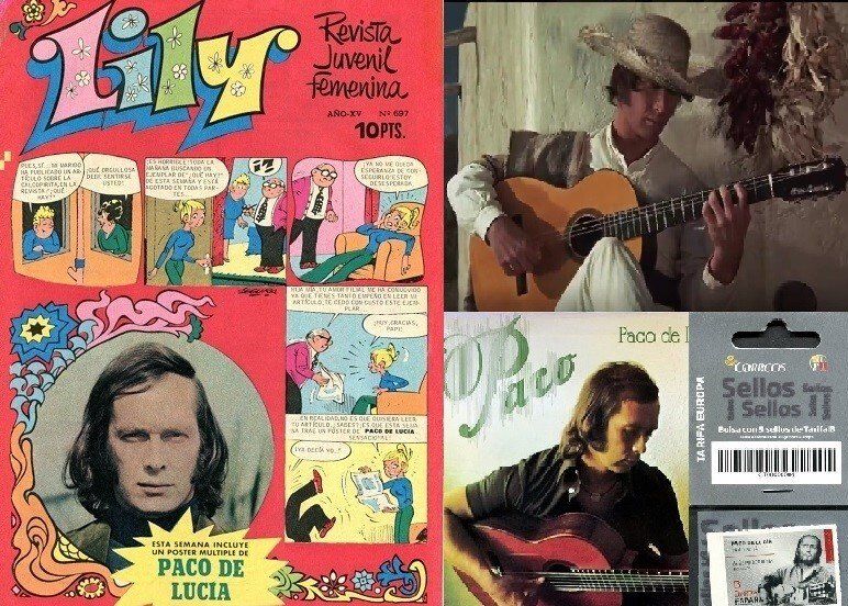 Paco de Lucia - Lily, Hannie Caulder, Island Records, Paco de Lucia stamps