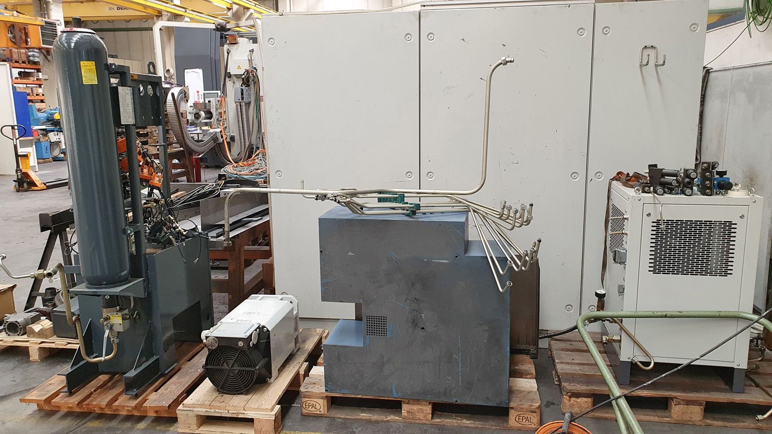 Universalbettfräsmaschine UBF-R 2000 Baugruppen