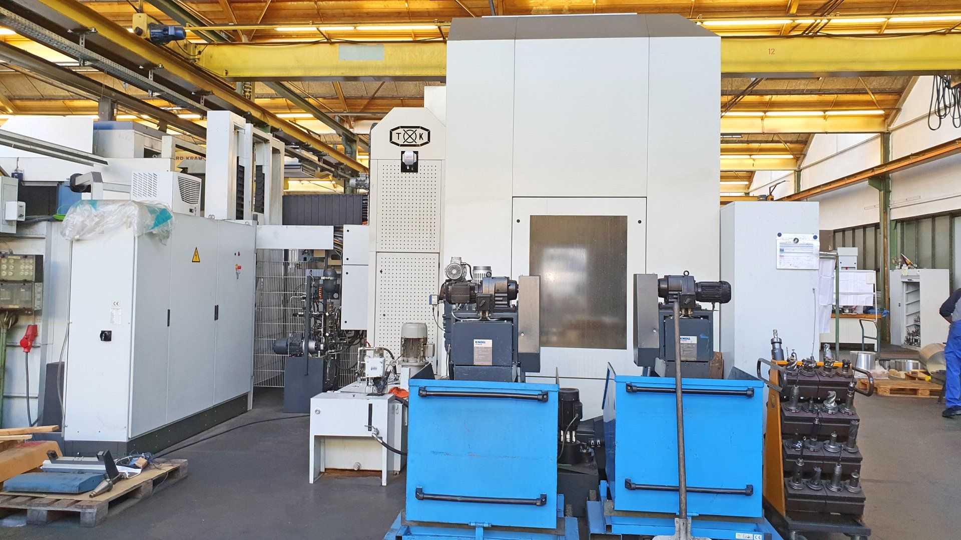 Universalbettfräsmaschine UBF 3000 Seitenansicht