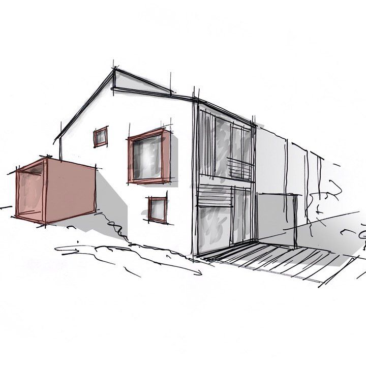 Umbau und Aufwertung Umnutzung Bestand Wohnhaus