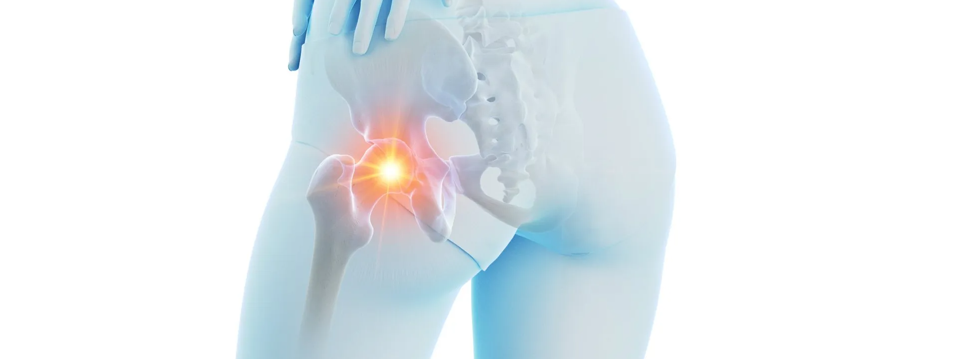 woman with hip ache