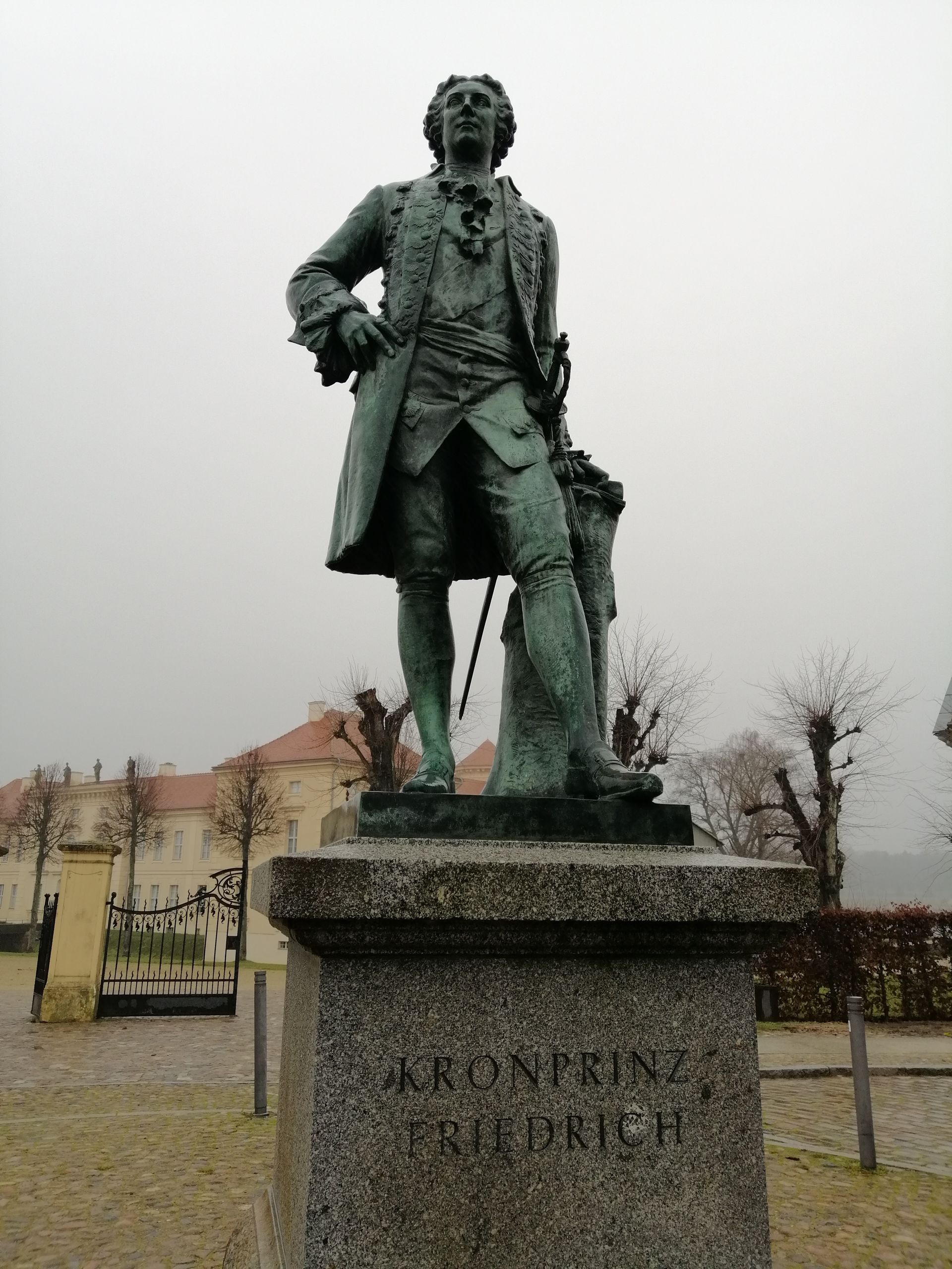 Fastenwandern in Rheinsberg Schlosspark