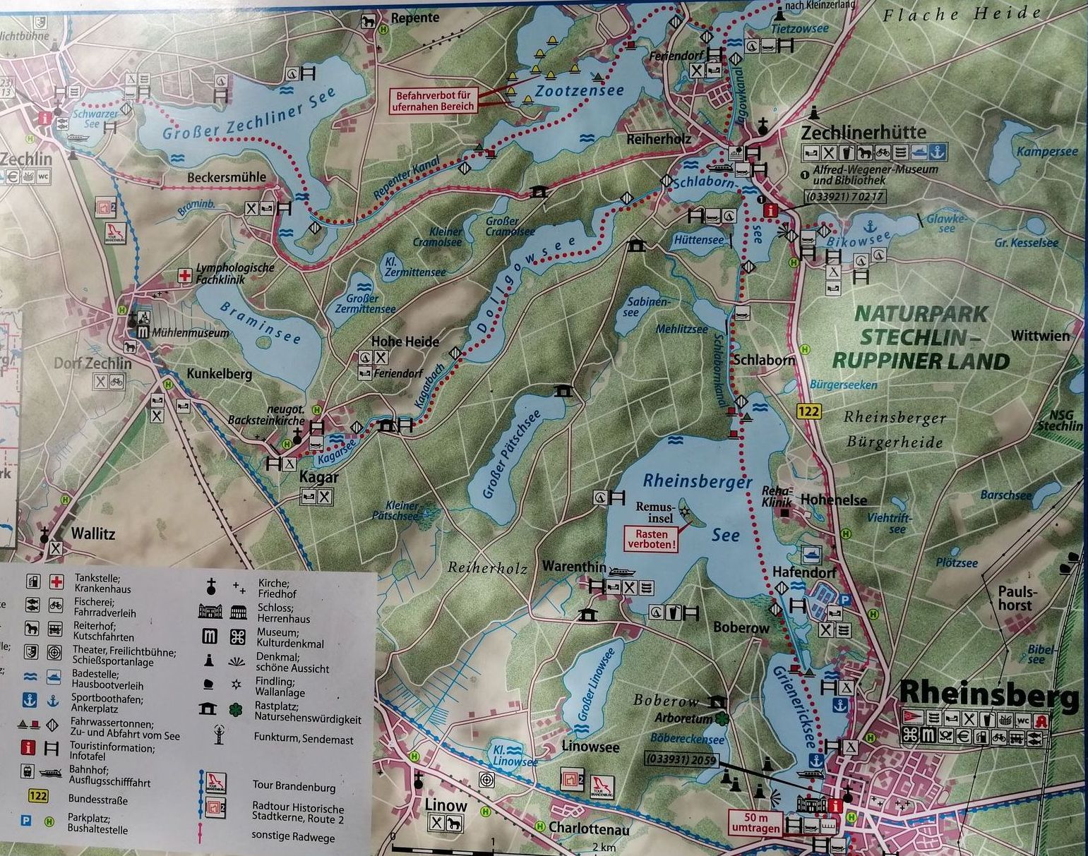 Fasten an der Seenplatte