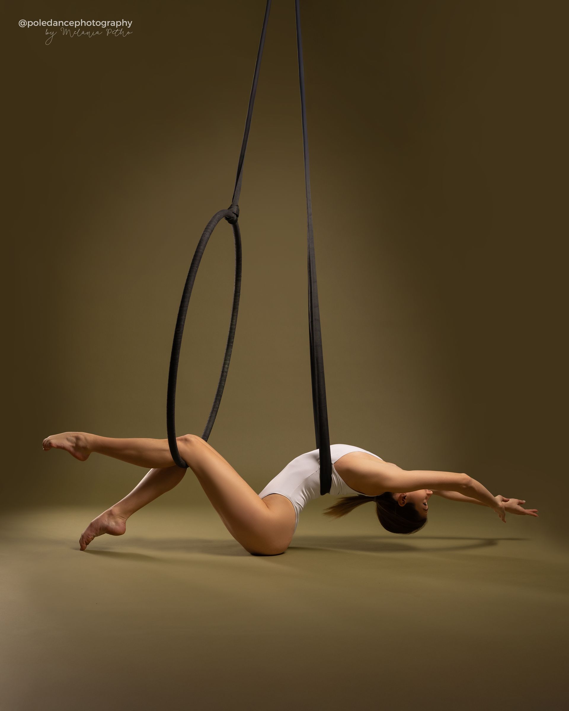 Aerial Fotoshooting im schwerelos Münster mit Melania Petho