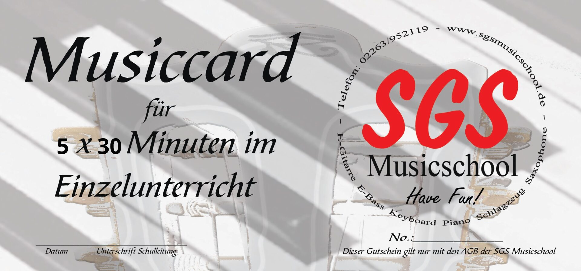 SGS Musiccard
