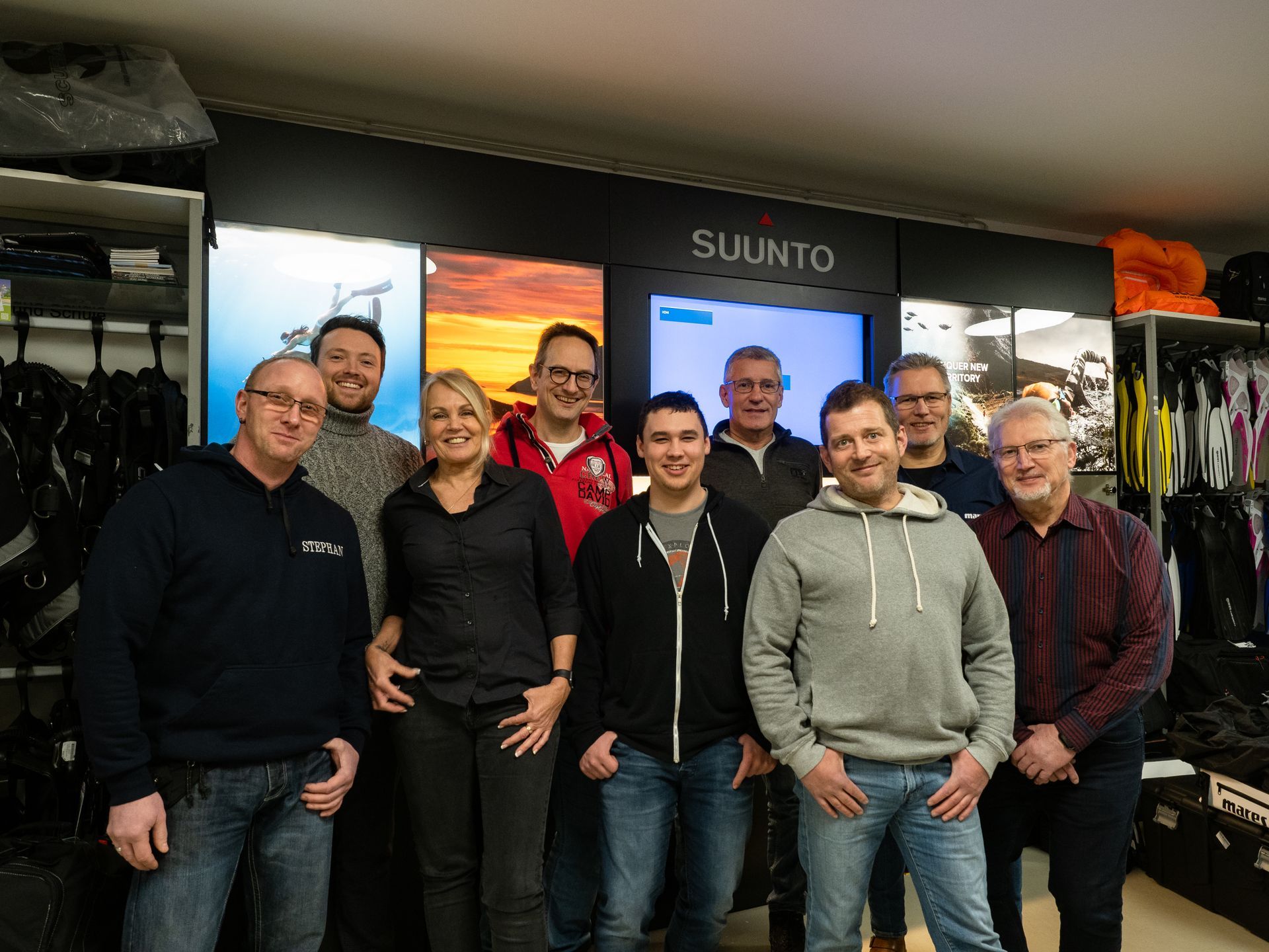 Unsere SSI Tauchlehrer bei Underwater No1 Köln