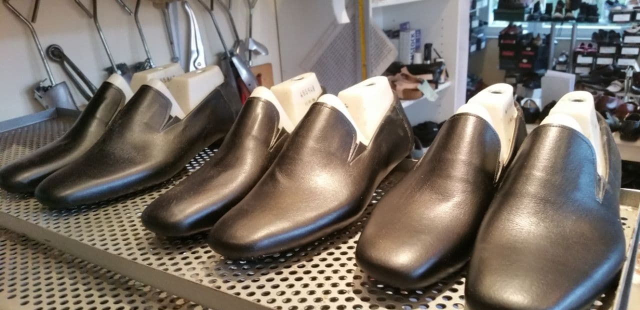 eigene Schuhproduktion