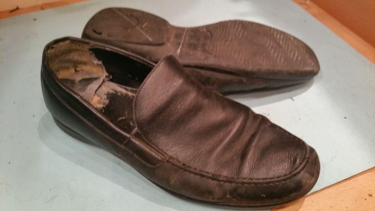 Beispiel Slipper Reparatur