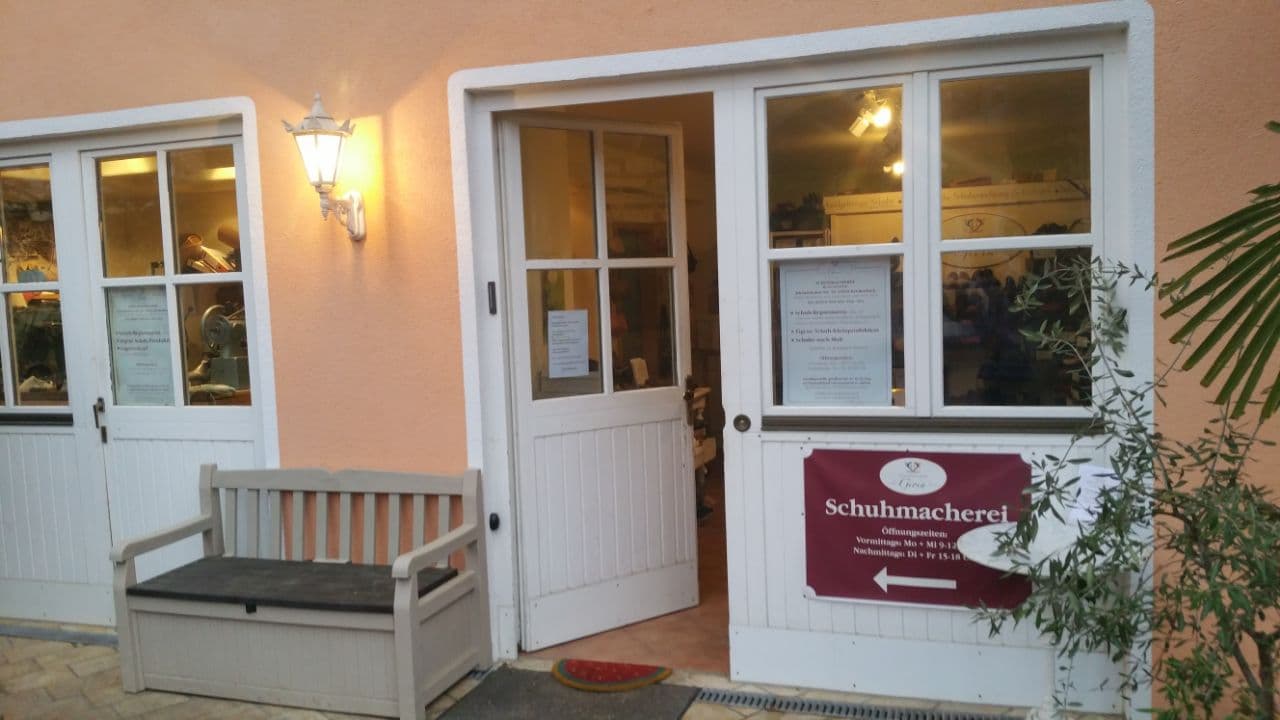 Schuhmacherei in Kredenbach