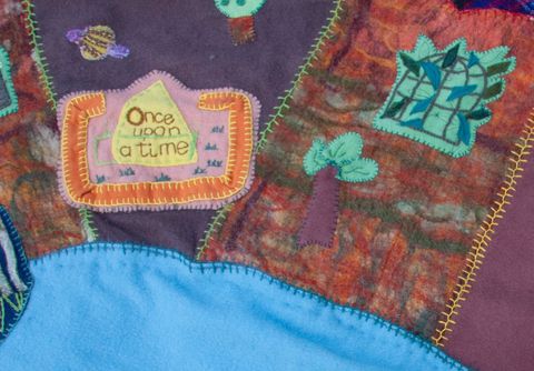 Story Quilt, St Ives Generations together Story Quilt, St Ives Generations together