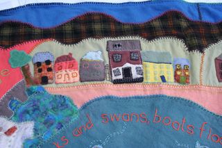 Story Quilt, St Ives Generations together Story Quilt, St Ives Generations together