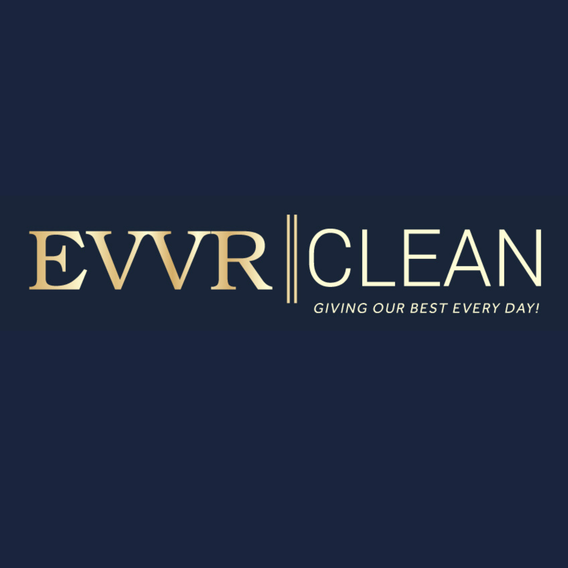 EVVRClean logo – Professional commercial and domestic cleaning services
