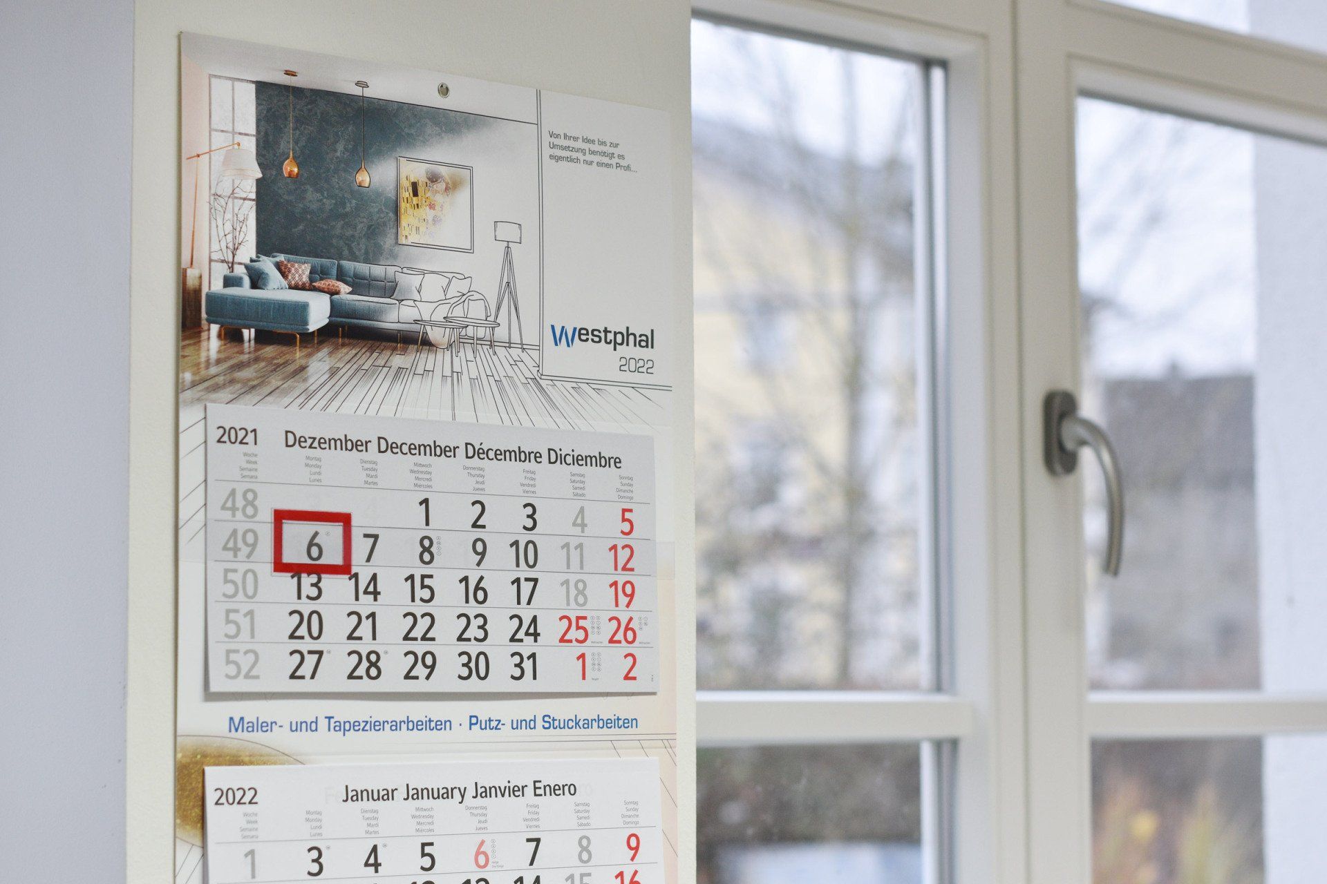 Mit dem 3-Block-Kalender das Jahr im Blick