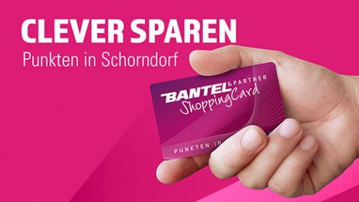 Zur Bantel Shopping Card Seite