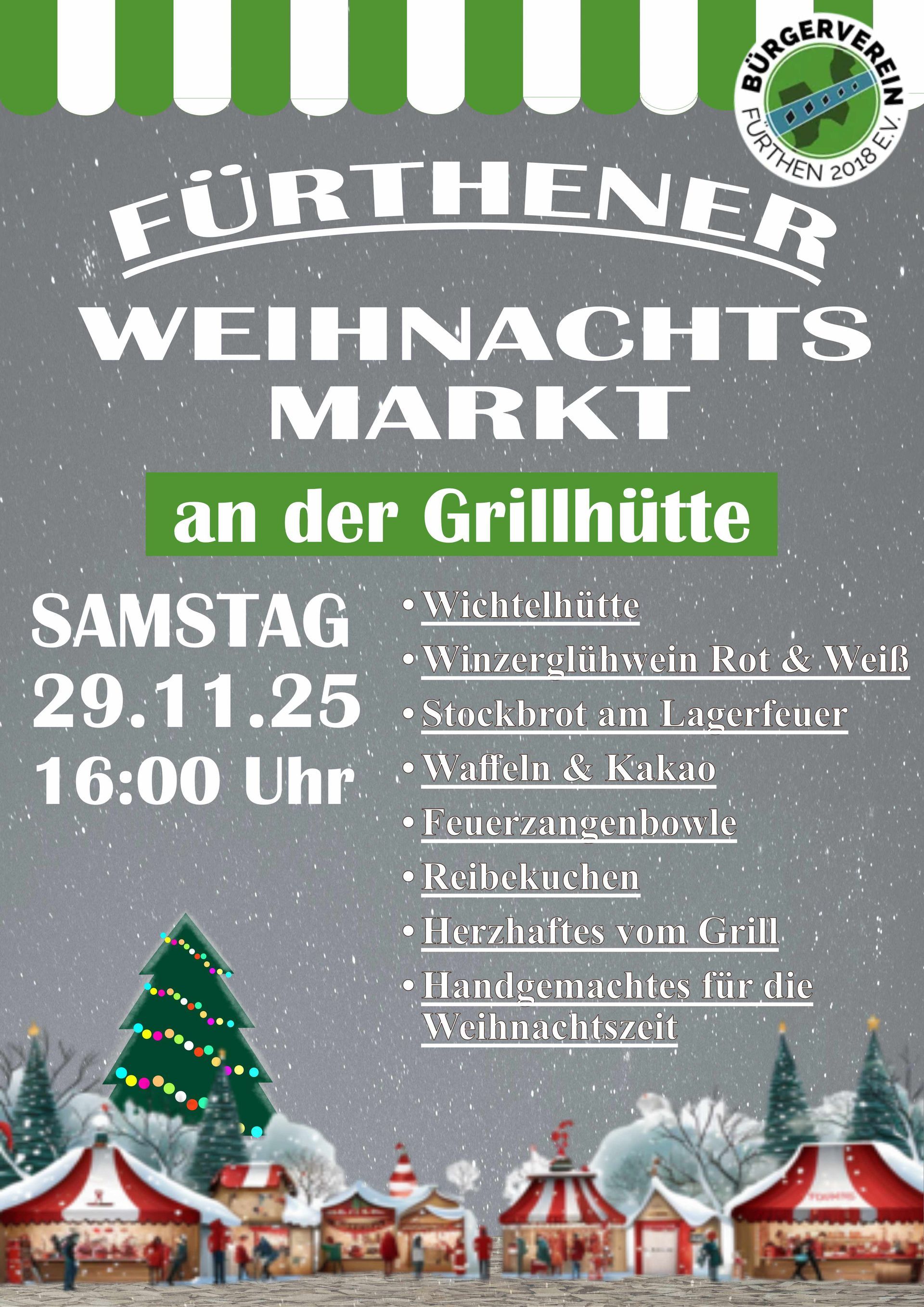 Plakat Weihnachtsmartk