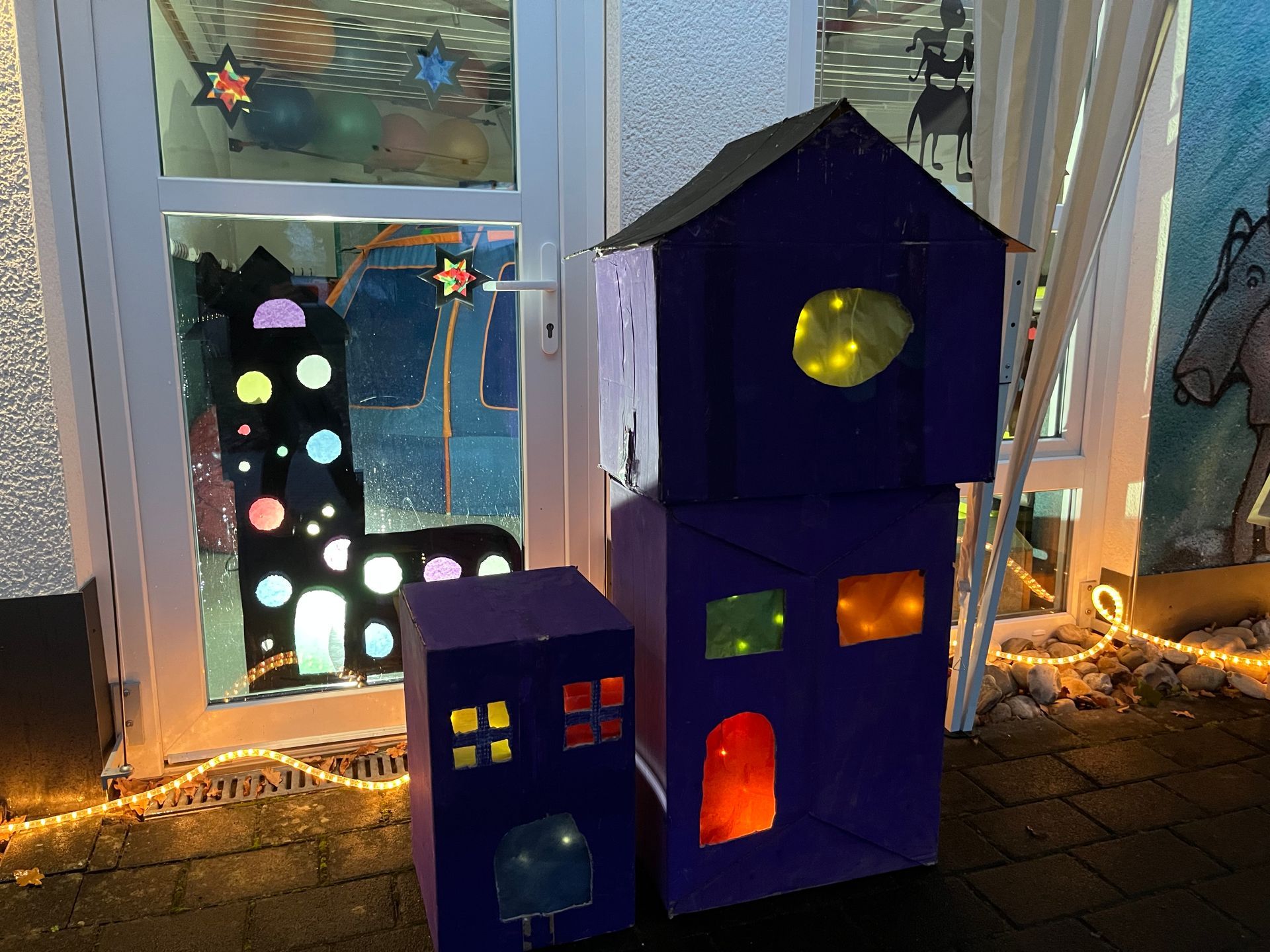 Die Theaterbühne…