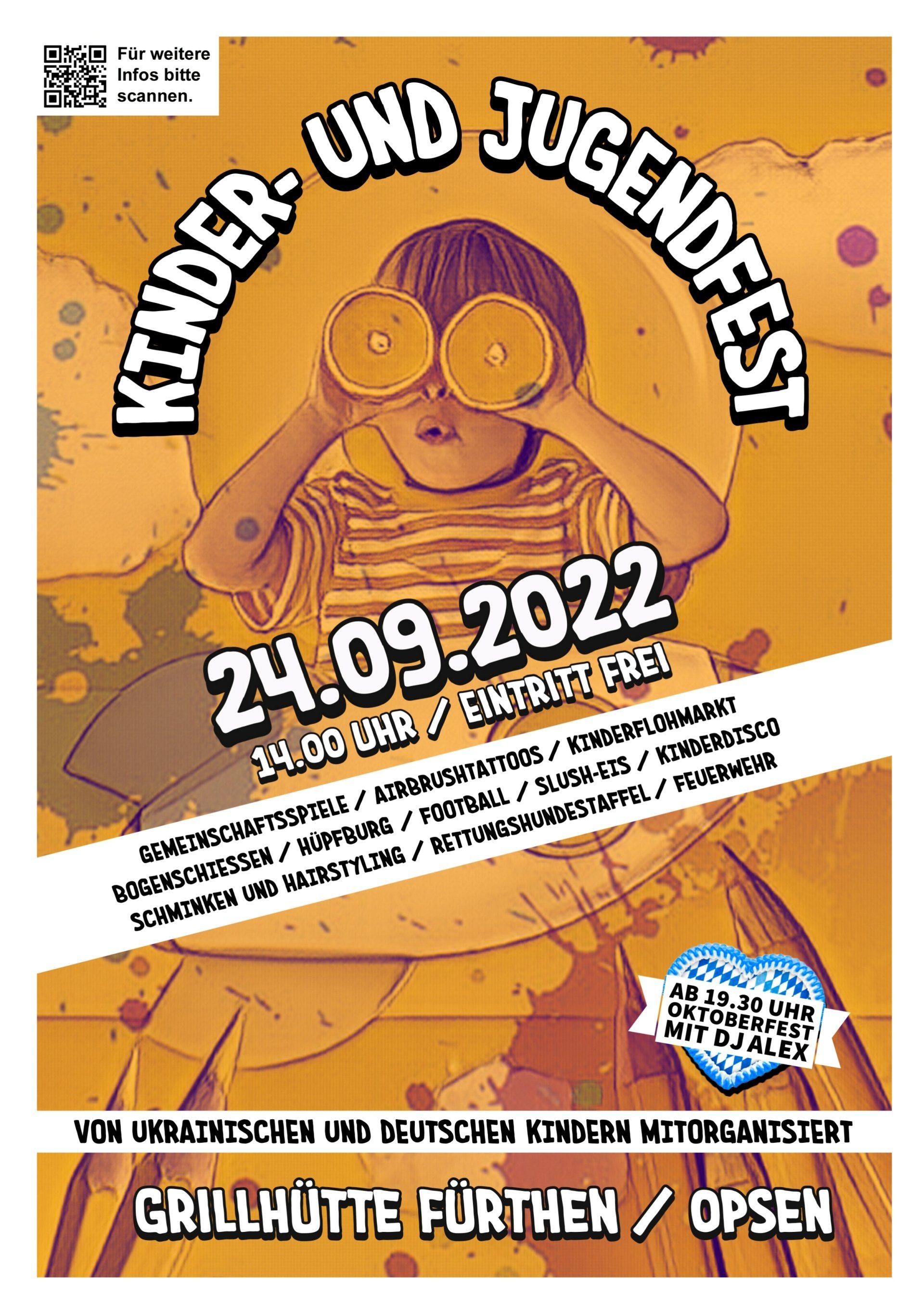 Kinder- und Jugendfest Fürthen 24.09.2022 ab 14 Uhr