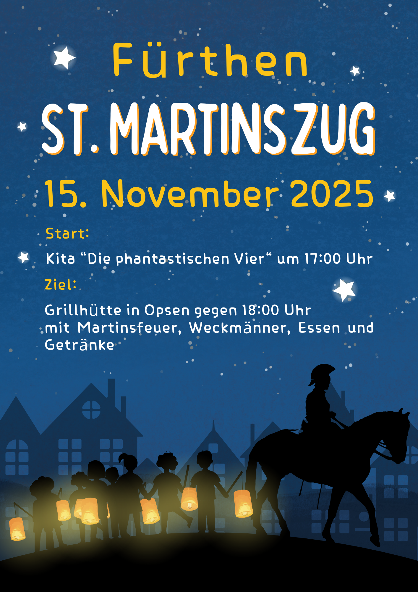 Plakat Sankt Martinszug