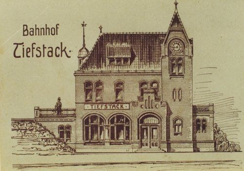 Hier geht es zum Bahnhof