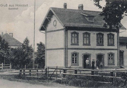 Hier geht es zum Bahnhof