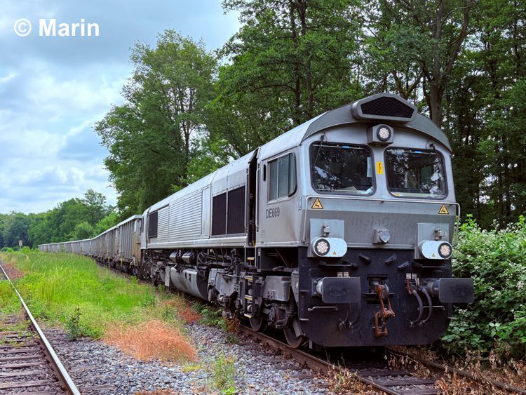 EGP Class 66 in Glinde