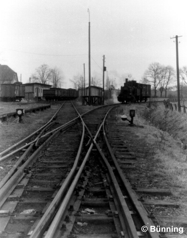 BGE Dampflok in Bhf Glinde