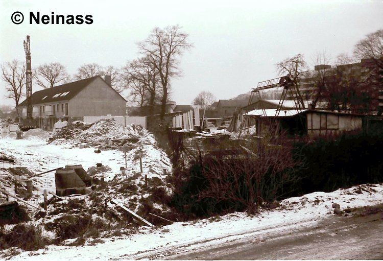 Umfeld Bhf Glinde 1977