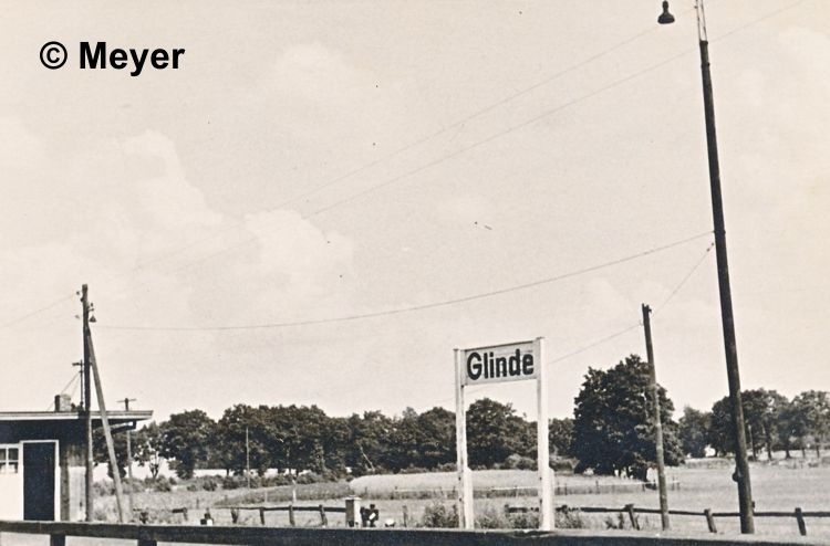Glinde Bhf um 1950