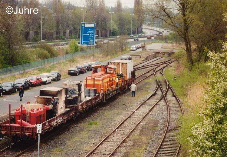 Filmaufnahmen zu 'Die Feuerengel' im Bhf Billstedt