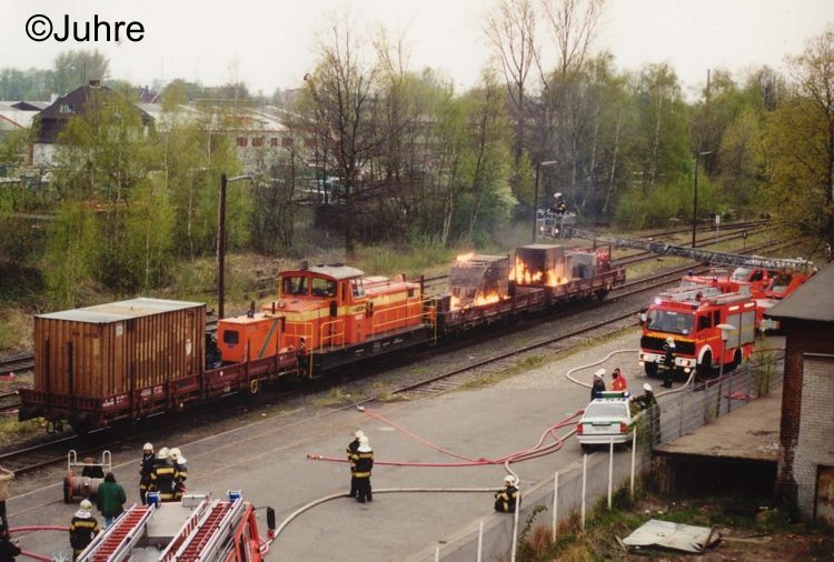 Filmaufnahmen zu 'Die Feuerengel' im Bhf Billstedt