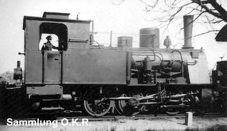 Lok 2 der Kleinbahn Freienwalde - Zehden (ab 1943 04-20)