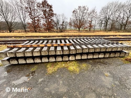 Schellenstapel in Bhf Glinde