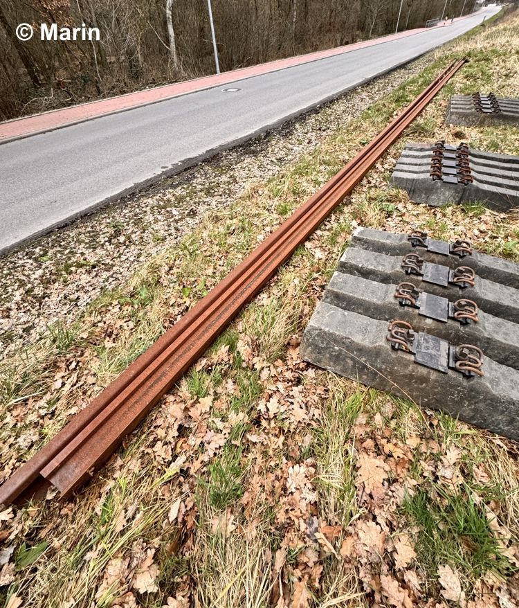 Schienenprofile Bhf Glinde