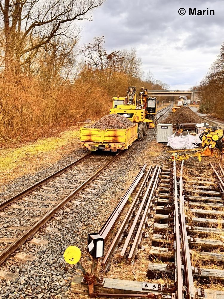 Schotterverteilung Bhf Billstedt