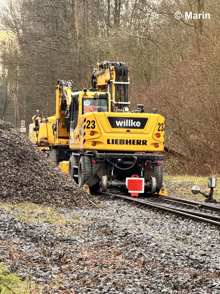 Schotterverteilung Bhf Billstedt