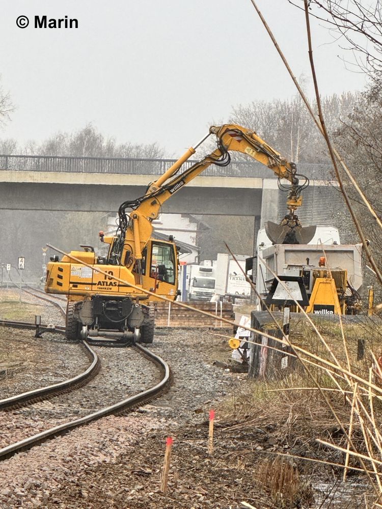 Aufräumarbeiten Bhf Billstedt