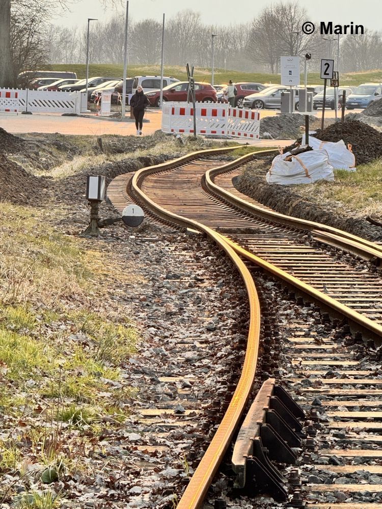 Neue Schienenprofile Bhf Glinde