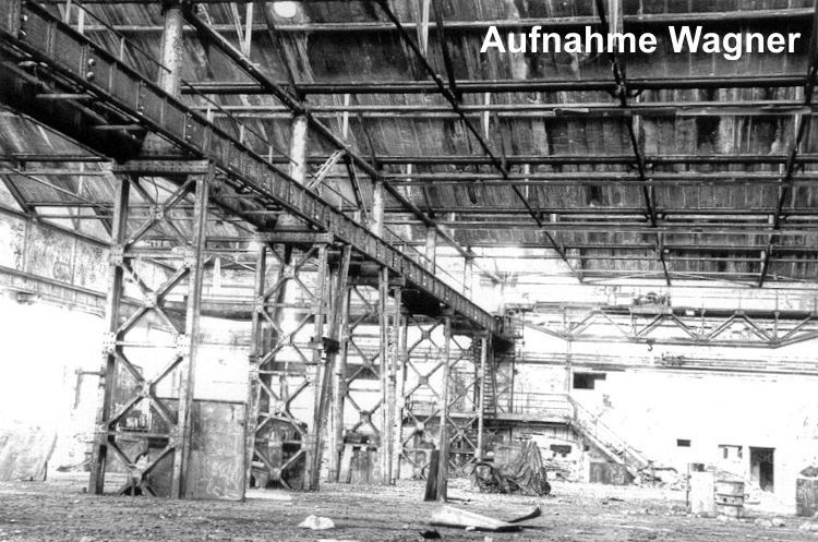 Innenansicht Gebäude 17 Presswerk 1998