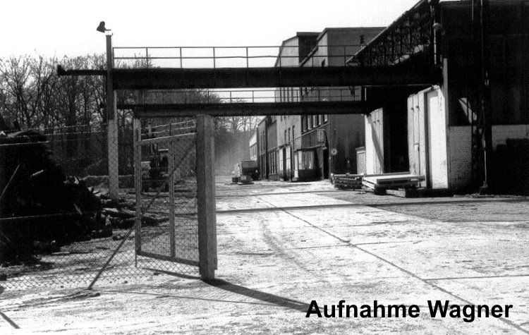 Gebäude 12 & 13 Mechanische Werkstatt & Gesenkschmiede dazwischen Kranbahn 2 1998