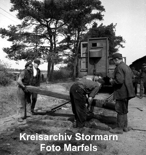 Rückbau der Gleisanlagen bei Bhf Lütjensee