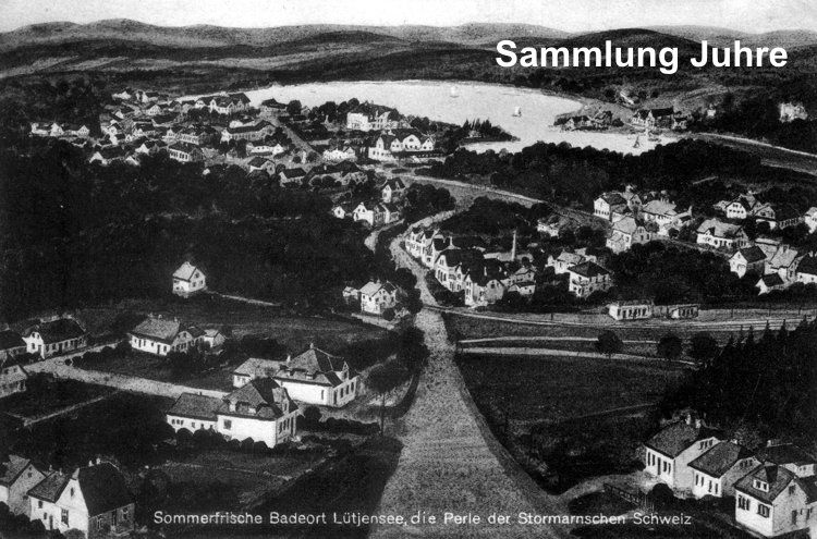 Postkarte Bhf Lütjensee
