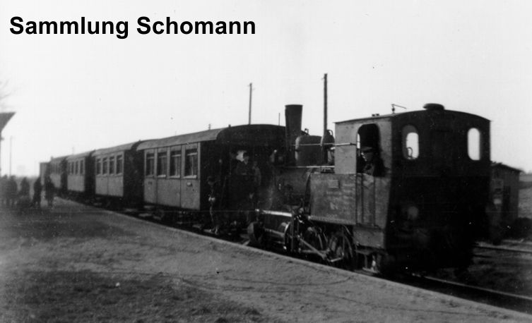 Lok Nr. 4 im Bhf Langelohe